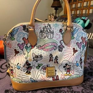 Disney Dooney sketch satchel